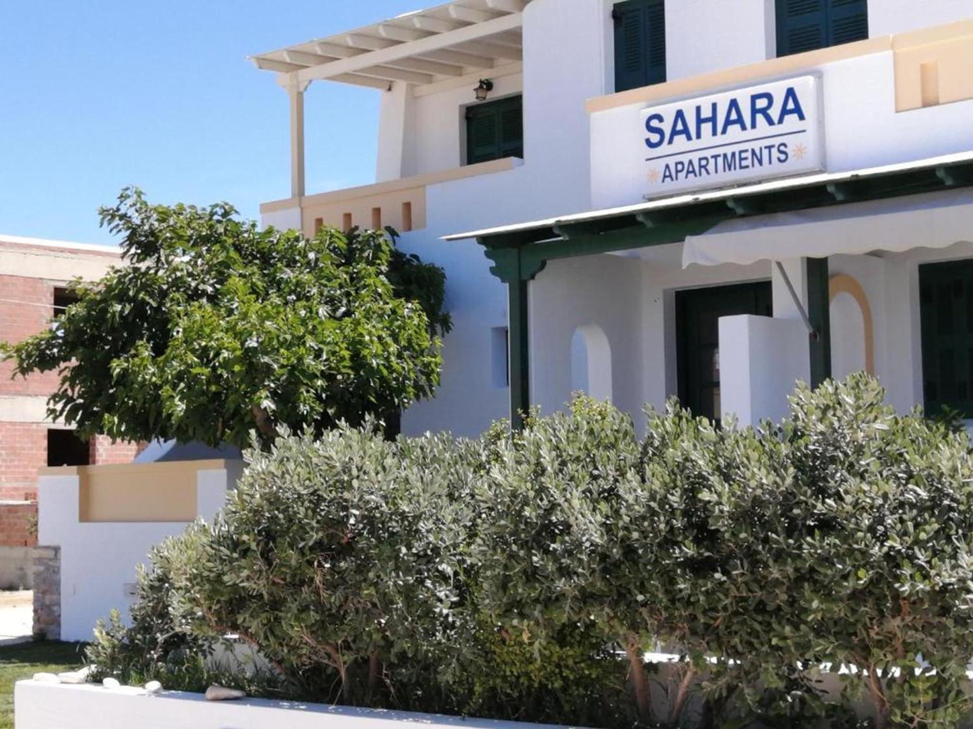 Sahara Beach Apartments - Kastraki Kastrákion Dış mekan fotoğraf