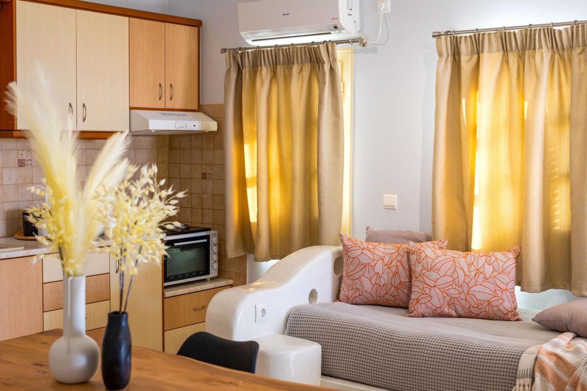 Sahara Beach Apartments - Kastraki Kastrákion Dış mekan fotoğraf