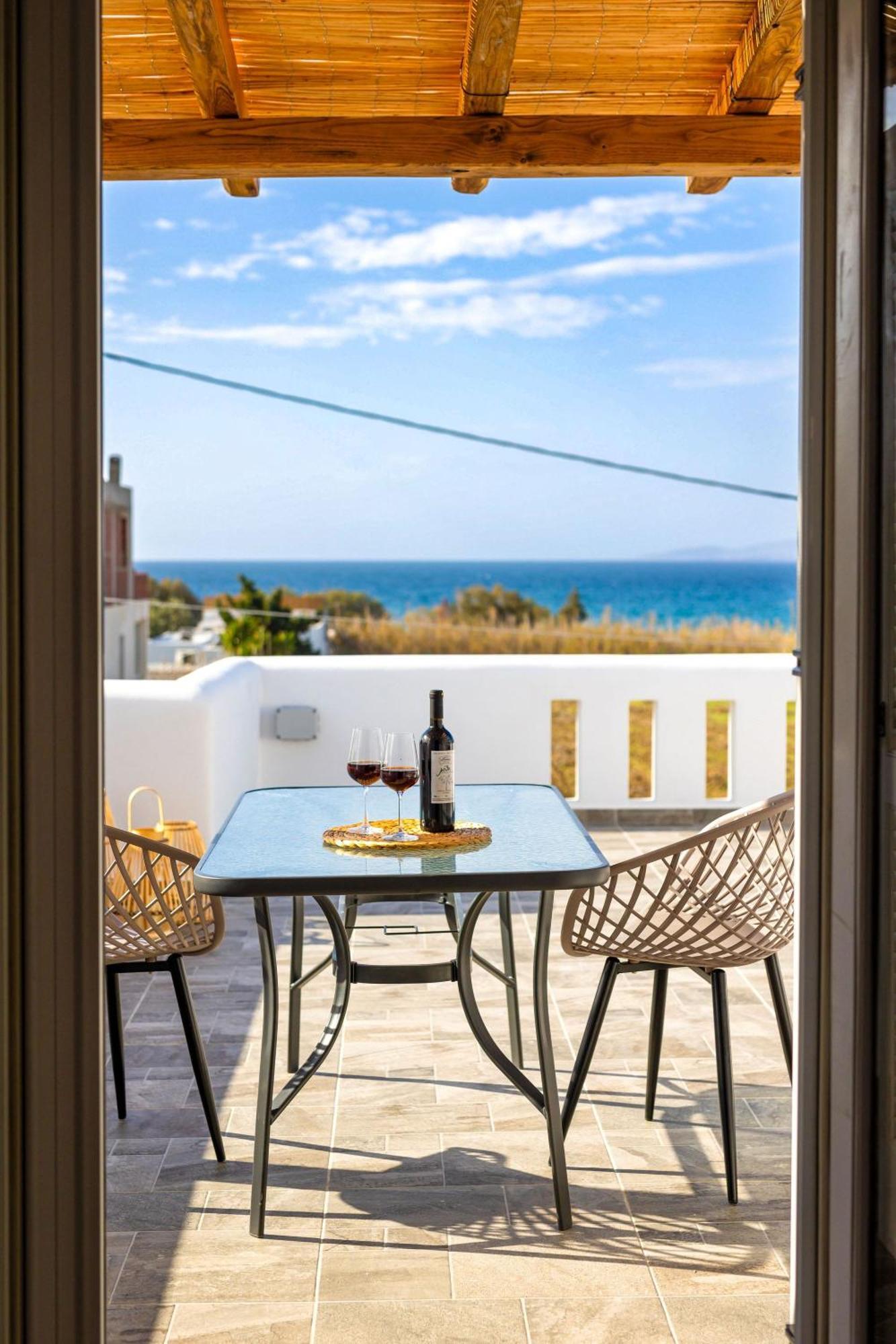Sahara Beach Apartments - Kastraki Kastrákion Dış mekan fotoğraf
