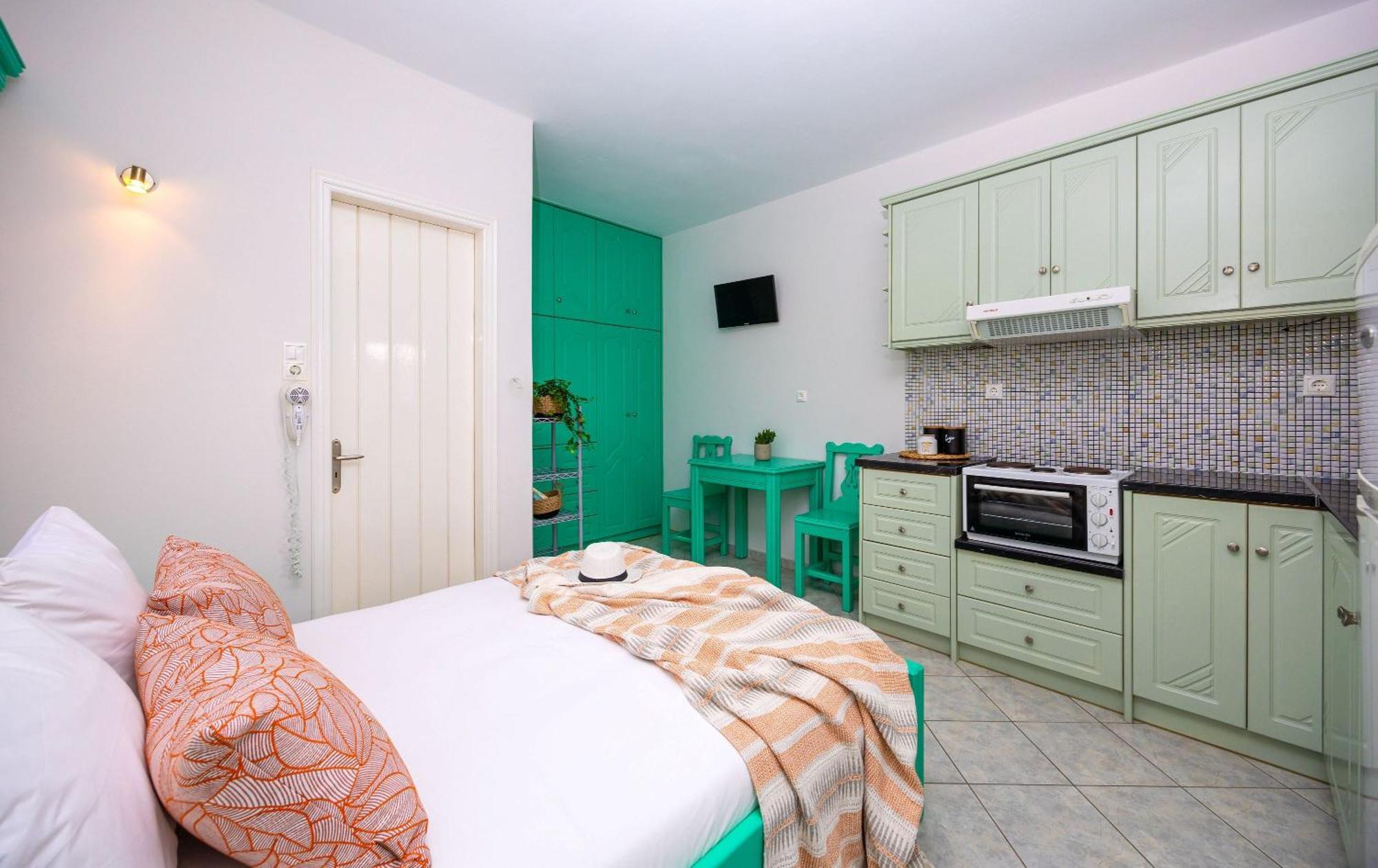 Sahara Beach Apartments - Kastraki Kastrákion Dış mekan fotoğraf